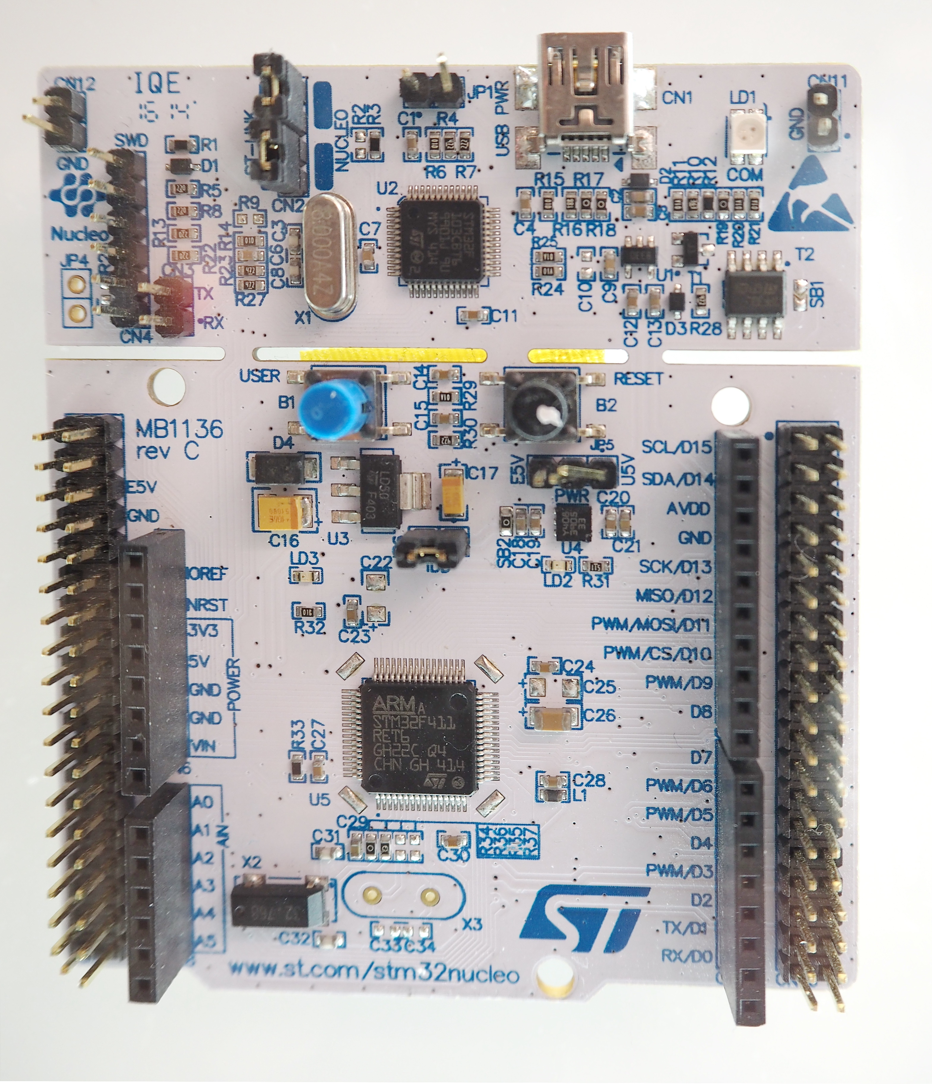 STM32 microcontroller board